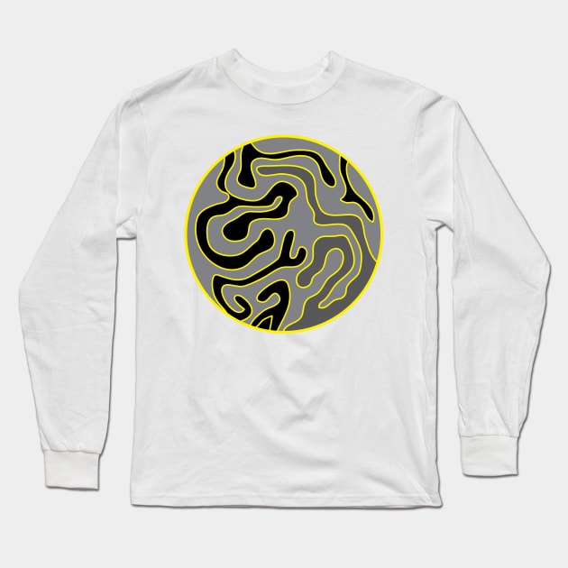 Brain shock Long Sleeve T-Shirt by JGC